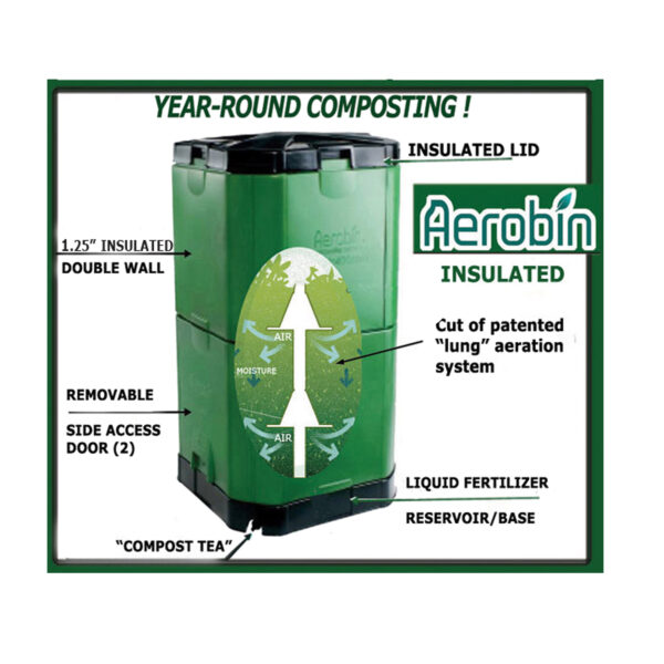 aerobin insulated compost bins